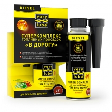 Superkomplex von Kraftstoffadditiven “Für unterwegs” 5 in 1 (Diesel)
